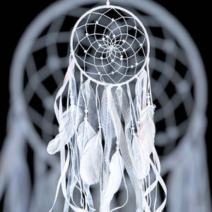 White Round Dream Catcher