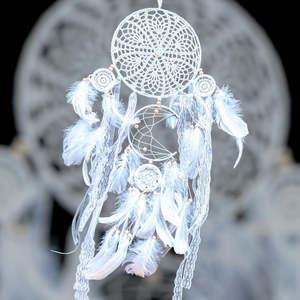 Large White Dreamcatcher.