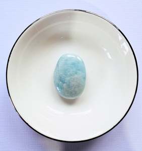Tumbled Polished Stones: Aquamarine Tumbled Stones