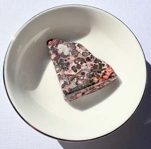 Tumbled Polished Stones: Leopard Skin Jasper Slab