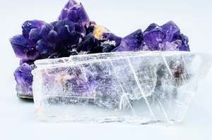 Rough Raw Crystals: Selenite Slab #3