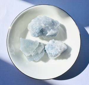 Rough Blue Calcite