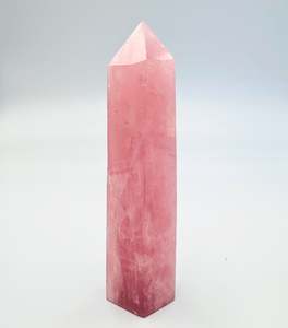 Large Rose Quartz Point