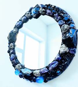 “Star-bound Keeper” Crystal Mirror