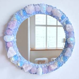 Crystal Mirrors: “Dreamweaver” Crystal Mirror