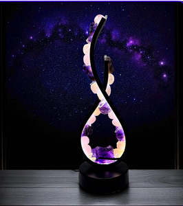 Crystal Portal Lamps: Crystal Flame Lamp “Divine Flame”