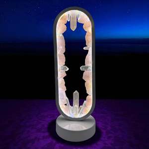 Crystal portal lamp “starlit Rose”