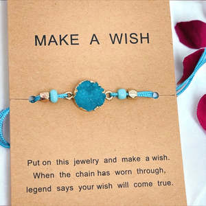 Bracelets: Make a wish bracelet (round)