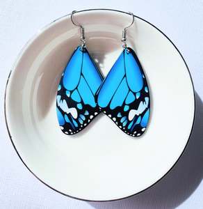 Butterfly Earrings Acrylic