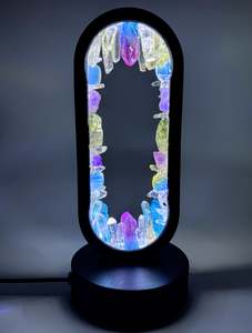 Crystal Portal Lamp “”Celestial Glow”