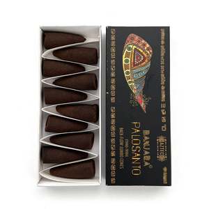 Incense: BANJARA BACKFLOW - Palo Santo Incense (10 Jumbo Cones)