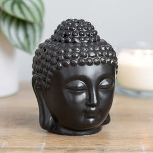 Aromatherapy: Black Buddha Head Oil Burner