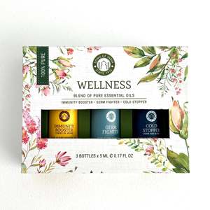 Oils: Wellness Essential Oil [3] 5ml Gift Pack