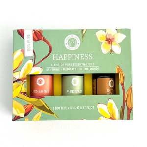 Oils: Happiness Essential Oil [3] 5ml Gift Pack