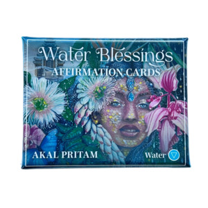 New: WATER BLESSING AFFIRMATION CARDS BY AKAL PRITAM