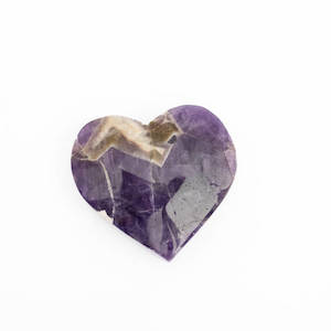 Products: Chevron Amethyst Heart