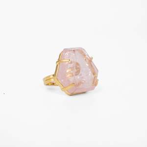 Jewellery: Rose Quartz Ring