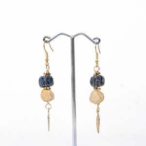 Sodalite & Calcite Earrings