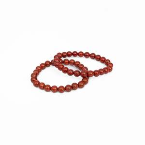Jewellery: Red Jasper Bracelet
