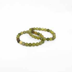Jewellery: Green Opal Bracelet