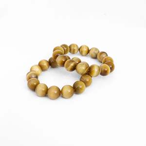 Jewellery: Golden Tigers Eye Bracelet - Large