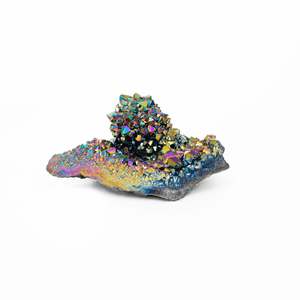 Druze: Titanium Coated Amethyst Druze