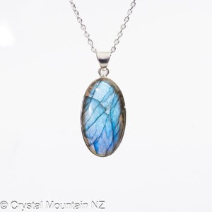 Labradorite Pendant - Silver