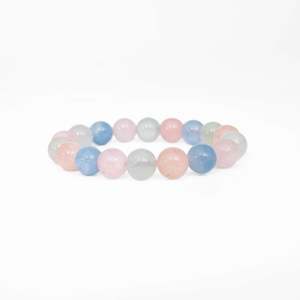 Jewellery: Aquamarine & Morganite Bracelet