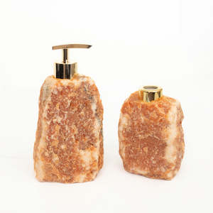Calcite: Calcite Soap Dispenser & Diffuser Set