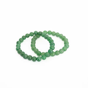 Aventurine: Aventurine Round Bead Bracelet