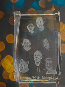 Products: Bevelled Edge Rectangle Crystal in 3 sizes