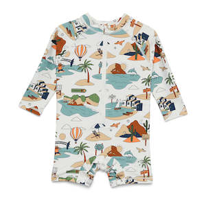 Swimwear: RASH SUIT Paradise