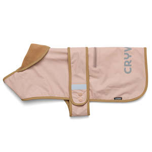 Petwear: Ruff Jacket Dusty Pink