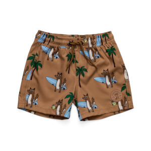 Swimwear: Board Shorts Surf'n Mr Wolf