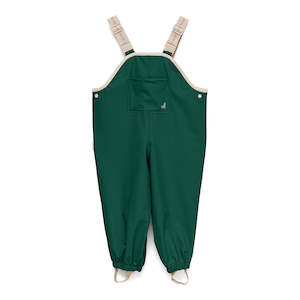 Overalls: Rain Overalls Forest Green