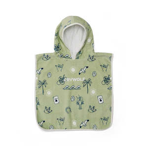 Towels: BABY HOODED TOWEL Lucky Days