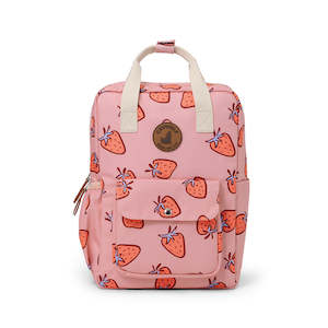 Bags And Travel: MINI BACKPACK Strawberry Splash