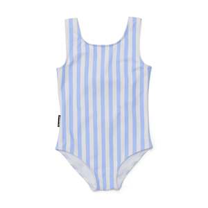 SWIMSUIT Sky Blue Stripe