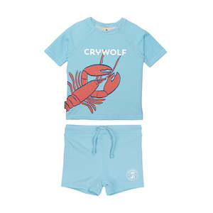 SHORT SLEEVE RASH VEST SET Fresh Lobster