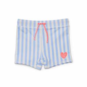 SWIM SHORT Sky Blue Stripe