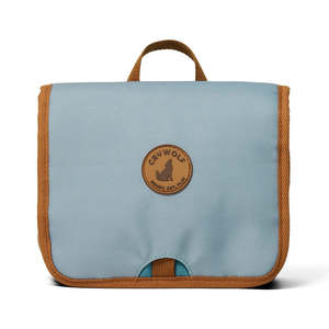 Core: HANGING TOILETRY BAG Moss Colourblock