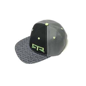 Clothing Merchandise: RTR Green And Grey Snap Back Hat