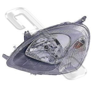 Toyota Echo Platz Vitz Yaris 1999: 8116094-1G  - HEADLAMP - L/H - TO SUIT TOYOTA ECHO / VITZ 1999-