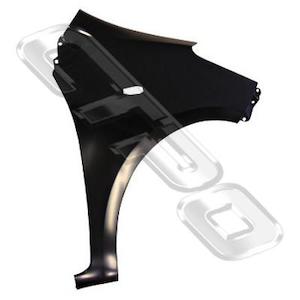 8116231-2  - FRONT GUARD - R/H - W/SIDE LAMP HOLE - TO SUIT TOYOTA YARIS / VITZ 2006-