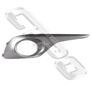 8137194-72  - FOG LAMP COVER - R/H - PAINTED SILVER/GREY - W/HOLE - TO SUIT TOYO&hellip;