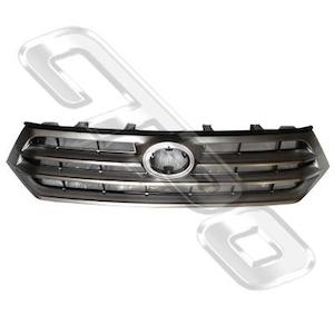 Toyota Highlander Kluger 2000: 8137199-10  - GRILLE - PAINTED SILVER/BLACK - TO SUIT TOYOTA HIGHLANDER/KLUGER 2010-  F/LIFT