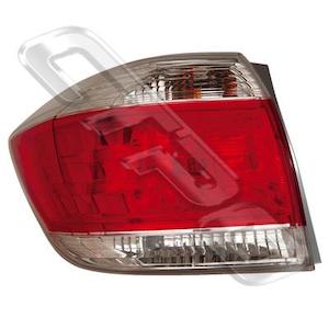 8137198-11  - REAR LAMP - L/H - SMOKEY LENS - TO SUIT TOYOTA HIGHLANDER/KLUGER 2010-  F/LIFT