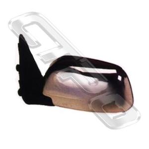 Toyota Hilux 1989: 8125016-5  - DOOR MIRROR - L/H - CHROME - CORNER MOUNT - TO SUIT TOYOTA HILUX 2WD/4WD 1989-