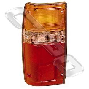 Toyota Hilux Rn Ln 1978 95: 8123098-3  - REAR LAMP - L/H - BLACK TRIM - TO SUIT TOYOTA HILUX 2WD/4WD 1984-89