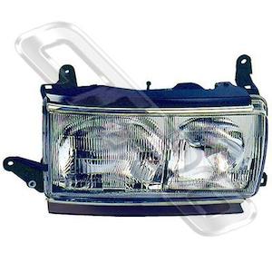 Toyota Landcruiser Fjs 1975 2007: 8132094-2G  - HEADLAMP - R/H - W/E - TO SUIT TOYOTA LANDCRUISER FJ80 1990-92